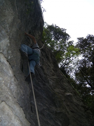  Freehand climbing 